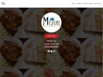 Website Screenshot Mezcal Mexican Bar and Grill