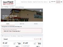 Website Screenshot StorPlace Self Storage