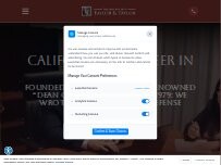 Website Screenshot The Law Offices Of Taylor & Taylor