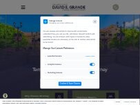 Website Screenshot The Law Office of David E. Grande