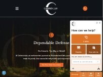 Website Screenshot Calderón Law