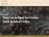 Website Screenshot Diedrich Espresso Mill Creek