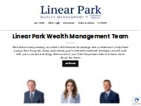 Website Screenshot Linear Park Wealth Management of Conservant Financial
