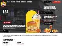 Website Screenshot Chicken Guy!