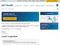 Website Screenshot Christine E. Fung, MD