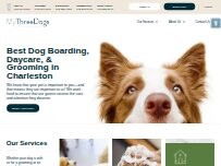 Website Screenshot My Three Dogs West Ashley