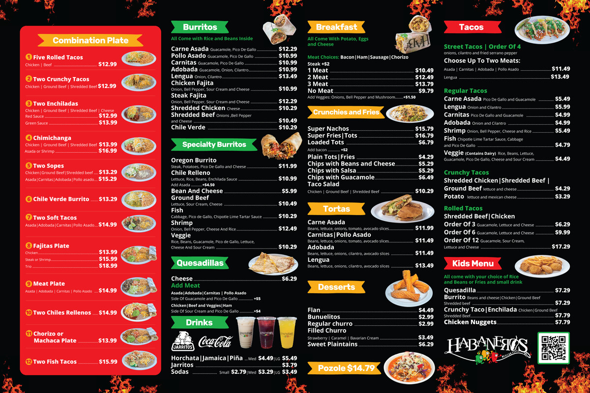 Images Habaneros Mexican Food | Monmouth