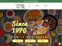 Website Screenshot Veracruz Family Restaurant