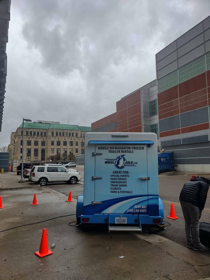 Images Wheelz Cold - Michigan Mobile Refrigerator Trailer Rentals
