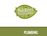 Website Screenshot Rainforest Plumbing & Air
