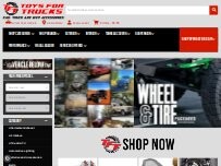 Website Screenshot Toys For Trucks - Olathe, KS - Car, Truck, Jeep and Off-Road Accessories