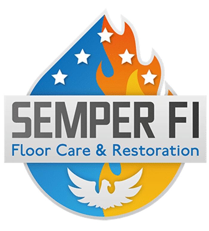 Semper Fi Floor Care & Restoration Logo