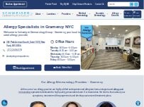 Website Screenshot Schweiger Dermatology & Allergy - Gramercy