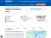 Website Screenshot Pivot PT - Suffolk (Harbour View), an Athletico company