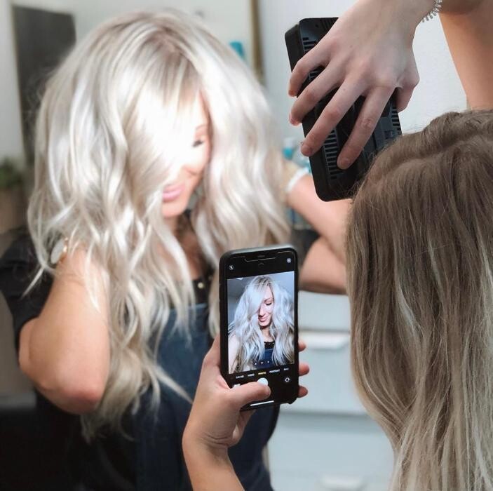 Images Blondtourage Salon