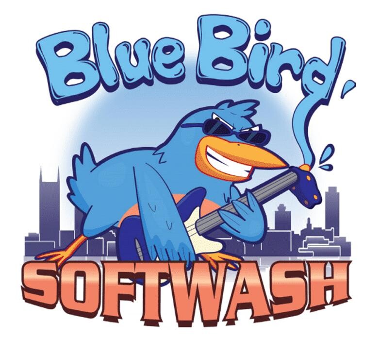 Blue Bird Softwash Logo