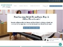 Website Screenshot Empower Physical Therapy & Pilates