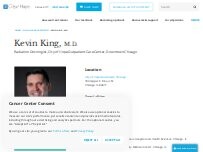 Website Screenshot Kevin King, M.D. | Radiation Oncologist