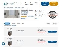 Website Screenshot Roll Up Self Storage