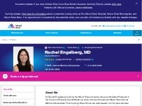 Website Screenshot Rachel Engelberg, MD