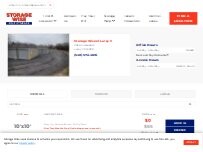 Website Screenshot Storage Wise of Luray II