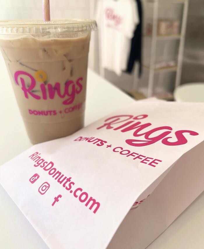 Images RINGS DONUTS AND COFFEE
