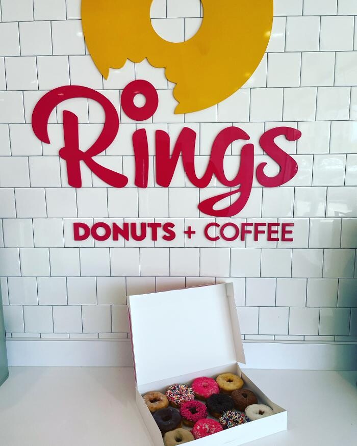 Images RINGS DONUTS AND COFFEE