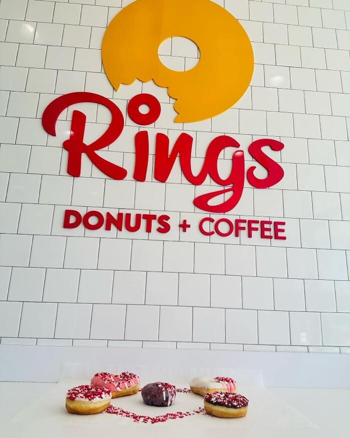 Images RINGS DONUTS AND COFFEE