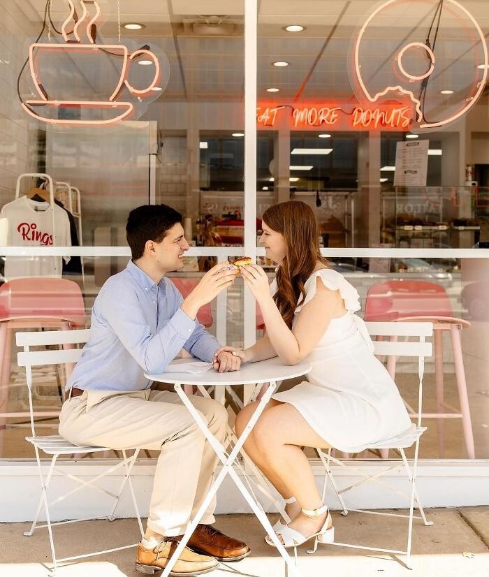 Images RINGS DONUTS AND COFFEE