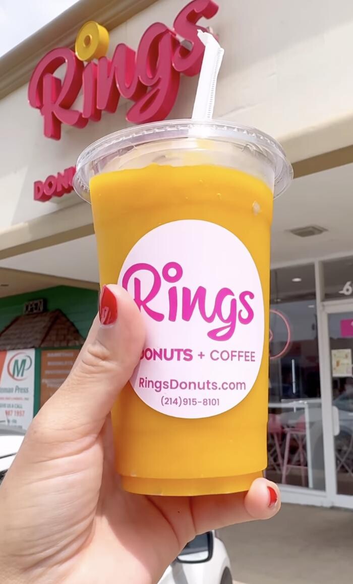 Images RINGS DONUTS AND COFFEE