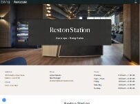 Website Screenshot Bang Salon & Aura spa Reston Station