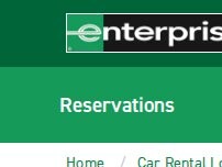 Website Screenshot Enterprise Rent-A-Car
