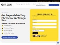 Website Tip Top K9 Dog Training