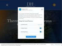 Website Screenshot Law Office of Daniel Horowitz