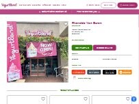 Website Screenshot Yogurtland Riverside