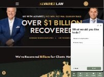 Website Screenshot Alvarez Law Offices