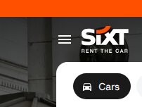 Website Screenshot SIXT Rent a Car Washington DC Union Station