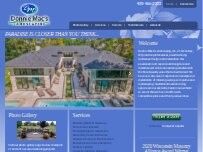Website Screenshot Donnie Mac's Landscaping Inc