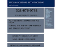 Suds & Scissors website screenshot