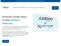 Website Screenshot Addition Financial Credit Union