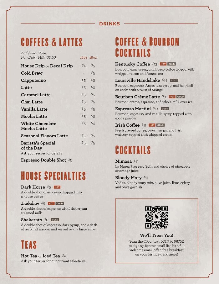 Images Jackdaw Coffee & Bourbon Bar