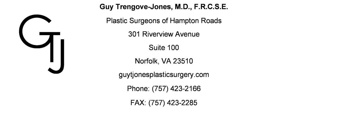 Guy Trengove-Jones MD, Plastic Surgeons of Hampton Roads Logo