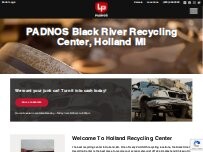 Website Screenshot PADNOS Black River Recycling Center