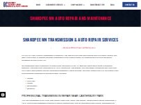 Website Screenshot Kennedy Transmission