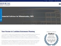Website Screenshot Bernicke Wealth Management