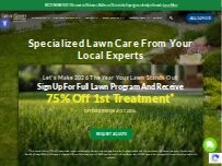 Website Screenshot ExperiGreen Lawn Care