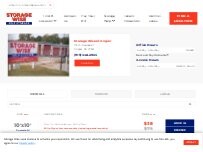 Website Screenshot Storage Wise of Angier