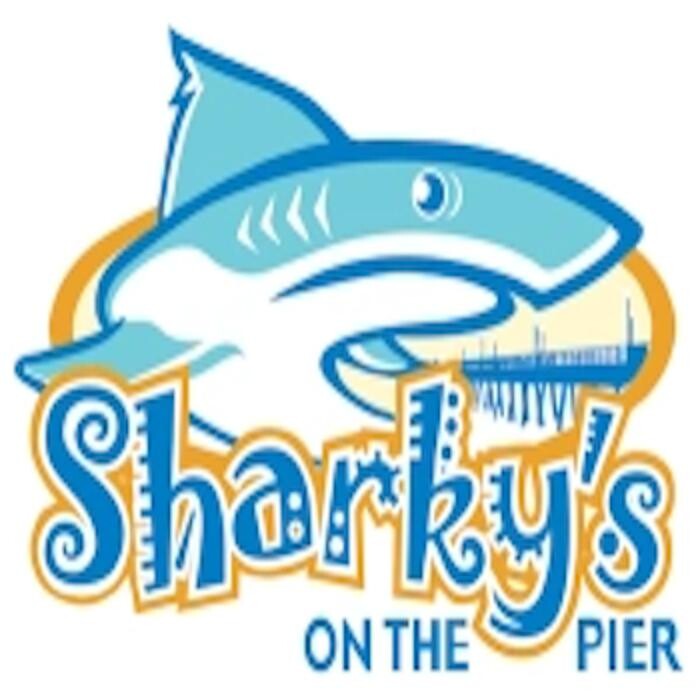 Sharky's On the Pier Logo