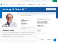 Website Anthony S. Stein, M.D. | Hematologist-Oncologist