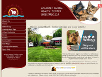 Atlantic Animal Health Center website screenshot